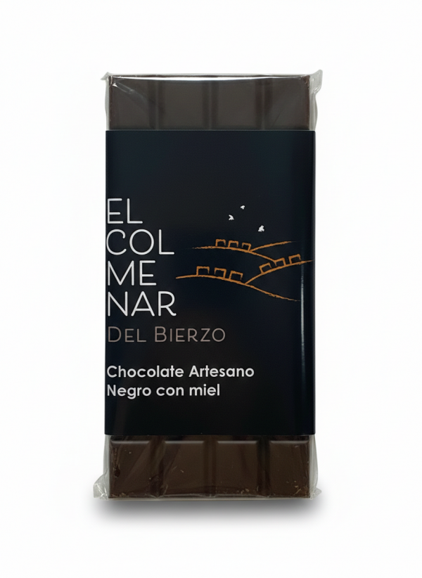 tableta de chocolate con miel sin azúcar