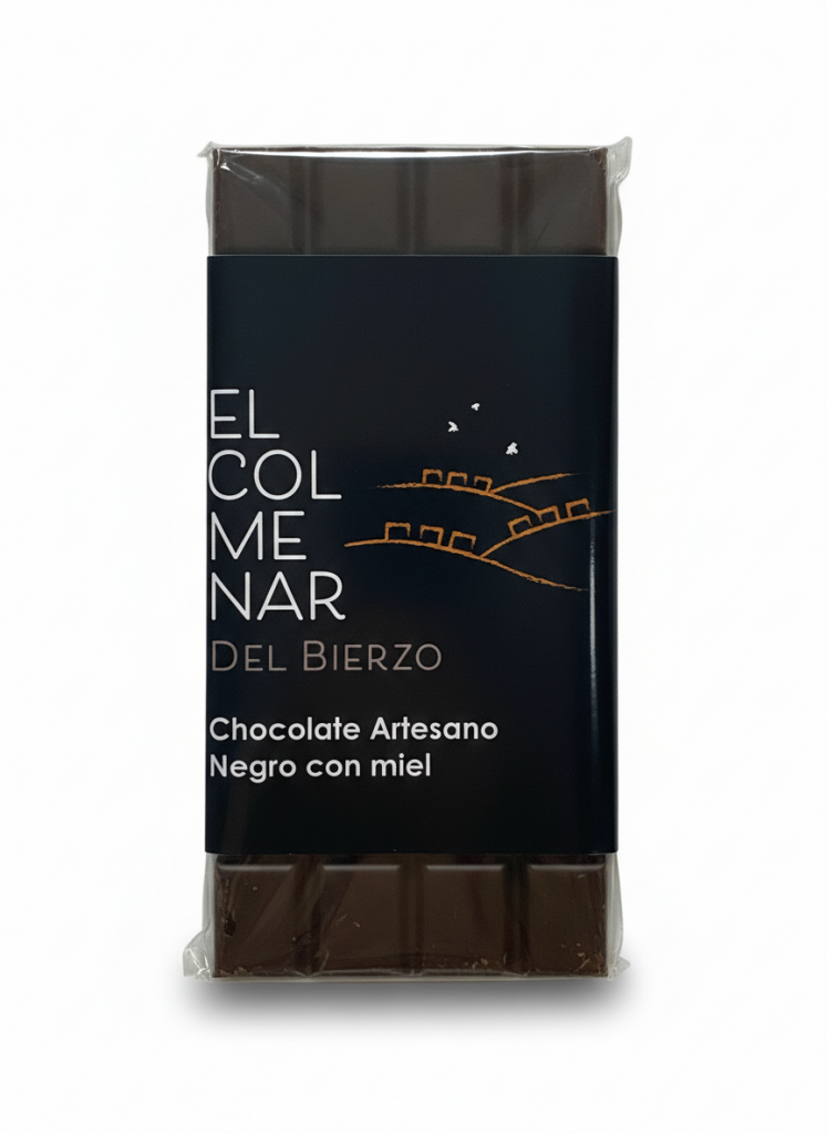 tableta de chocolate con miel sin azúcar